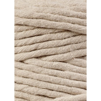 Bobbiny Macramé Cord 5 mm, Beige