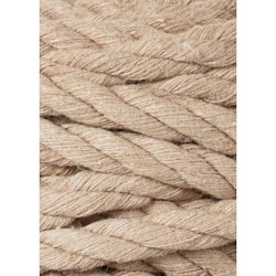 Bobbiny 3ply Macramé Rope 9 mm, Sand