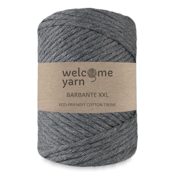 WelcomeYarn Barbante XXL 4 mm, Dark grey