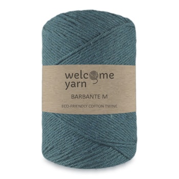 WelcomeYarn Barbante M 1,5 mm, Petrol blue