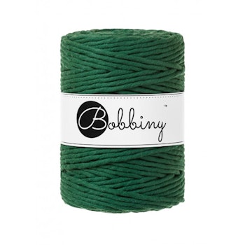 Bobbiny Macramé Cord 5 mm, Pine Green