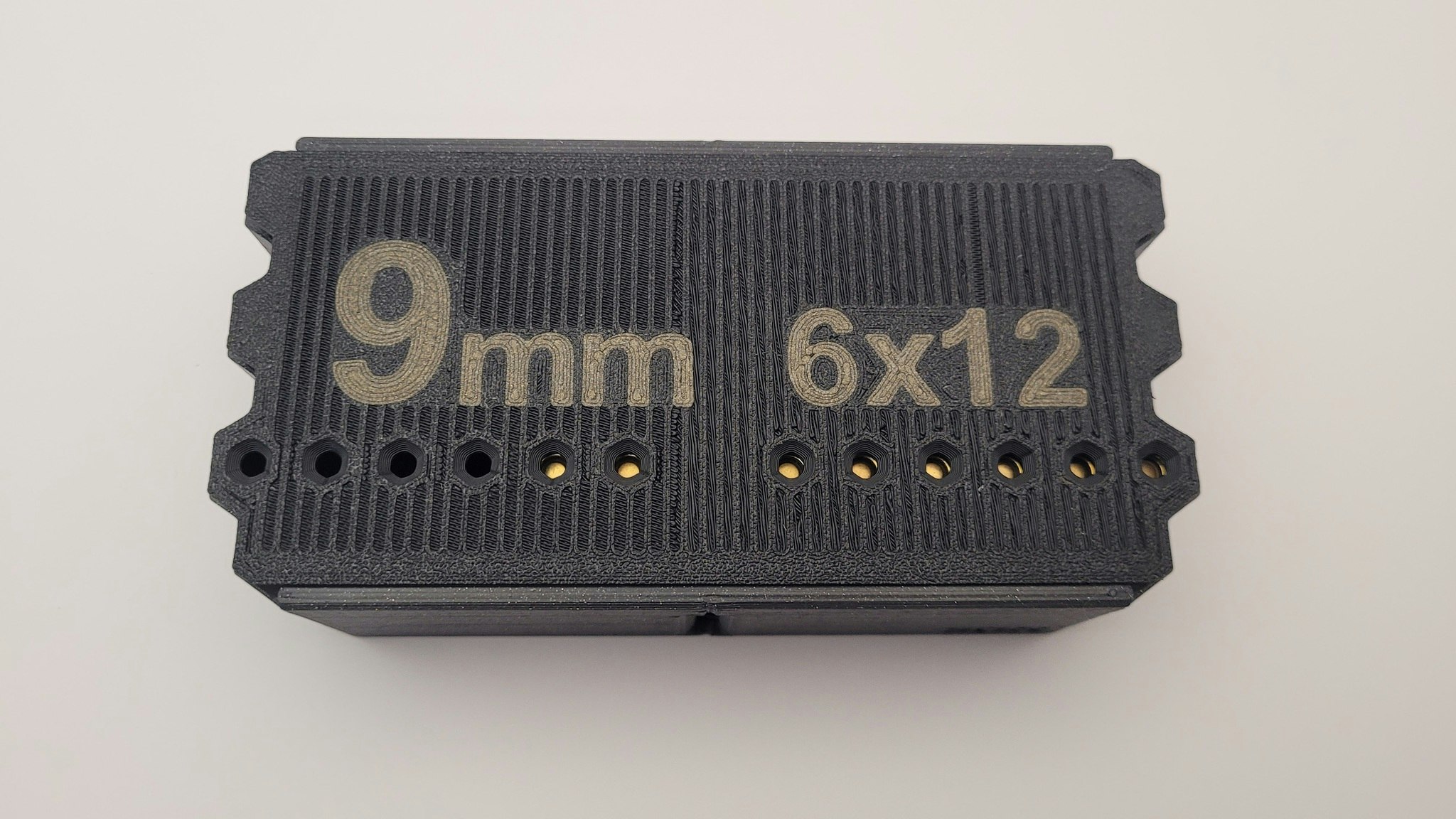 Patronboks 9mm Bikube