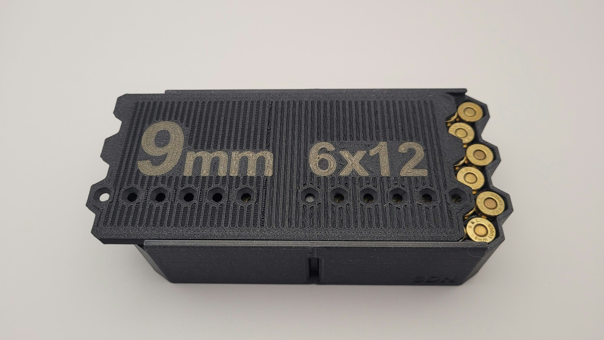 Patronboks 9mm Bikube