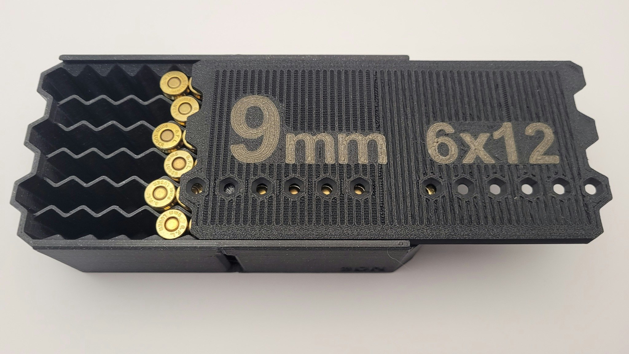 Patronboks 9mm Bikube