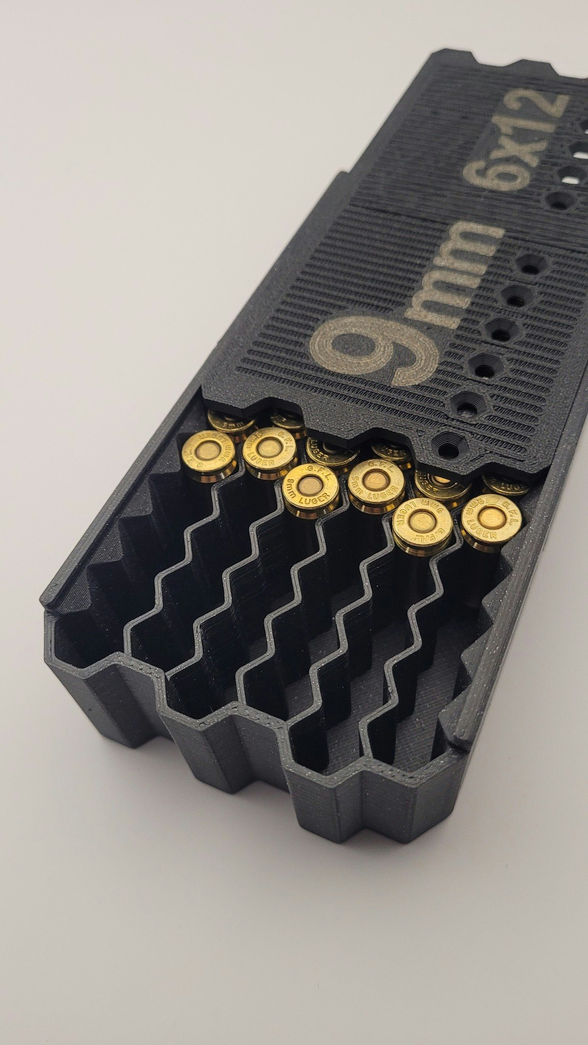 Patronboks 9mm Bikube