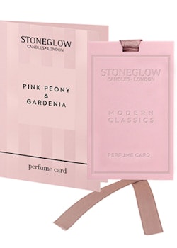 Doftkort, Pink Peony & Gardenia