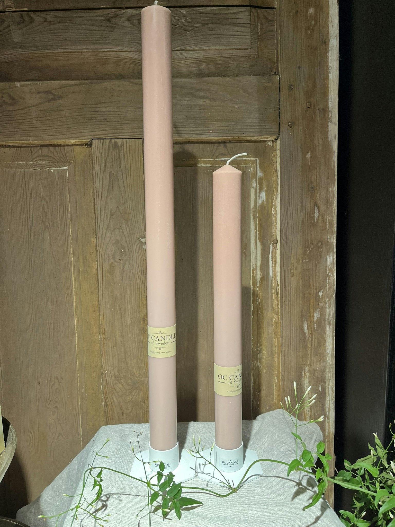 Ljusspira 60 cm Puder