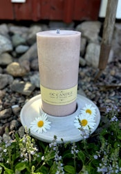 Trädgårdsljus, 20 cm, Puder