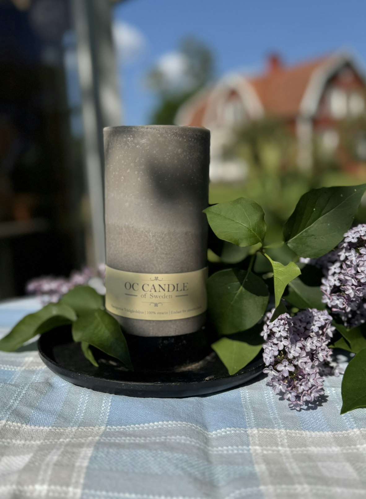 Trädgårdsljus, 20 cm, Mullvad