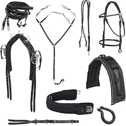Komplett lädersele "Leather Line Slim QH" Premium