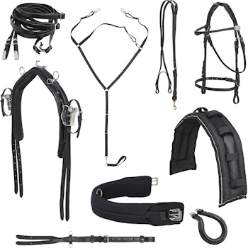 Komplett lädersele "Leather Line Slim QH" Premium