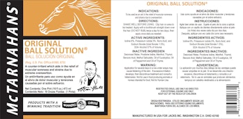 McTarnahans, Ball Solution