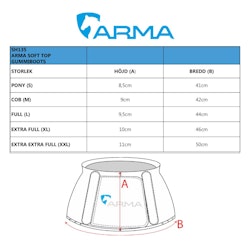 ARMA Soft Top Boots med kardborre