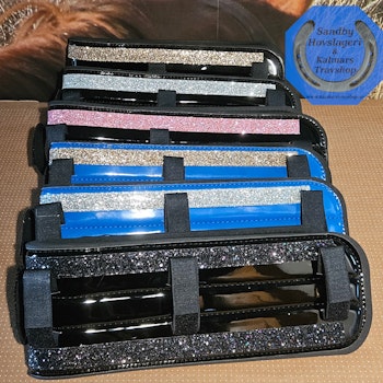 Selunderlägg med större glitter till ponny