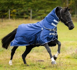 Shires Highlander 200g Combo täcke, Navy/Grey