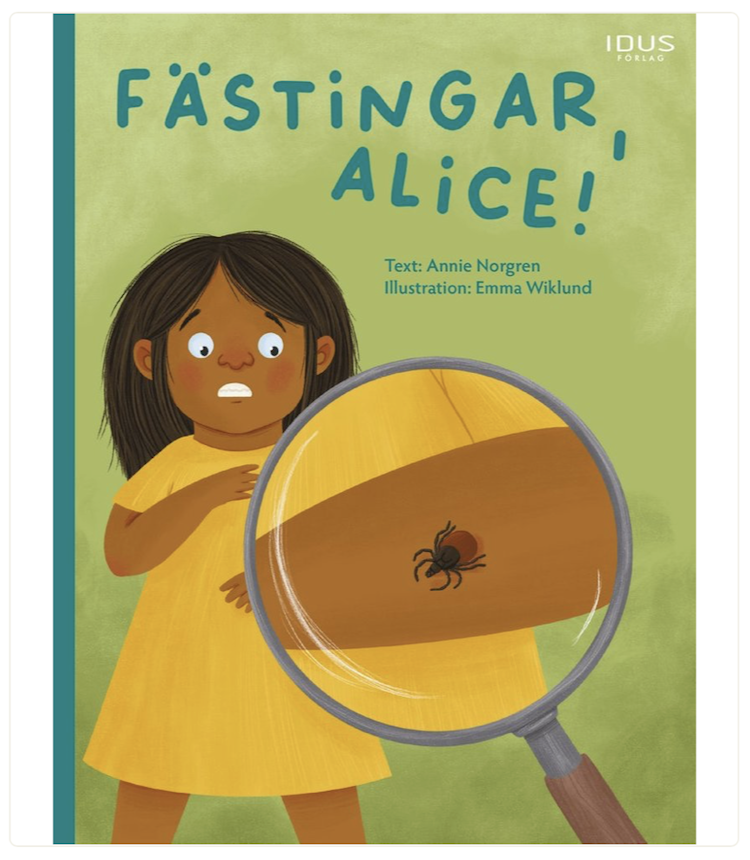 Fästingar, Alice! - finns i Rutströms bokhandel