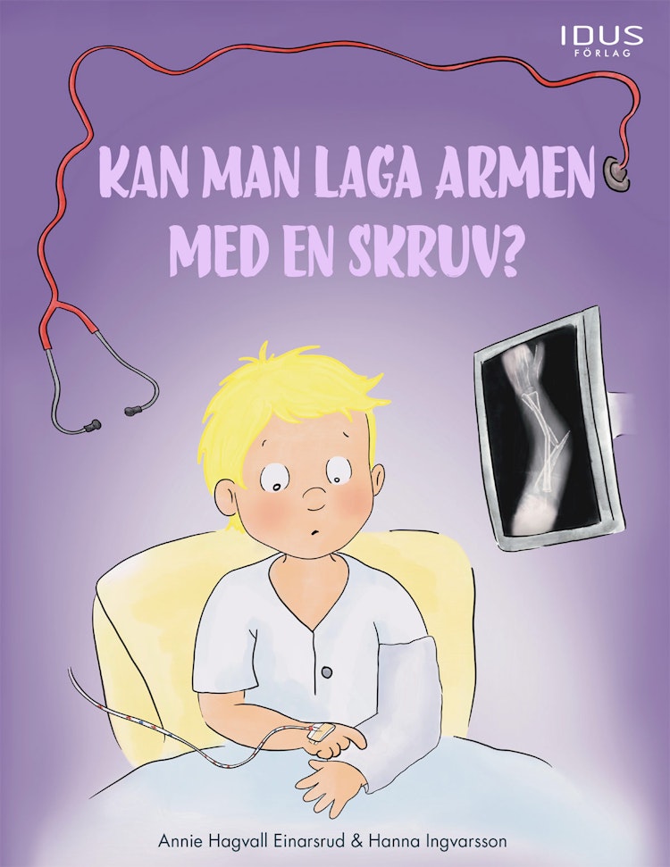 Kan man laga armen med en skruv?  - finns i Rutströms bokhandel