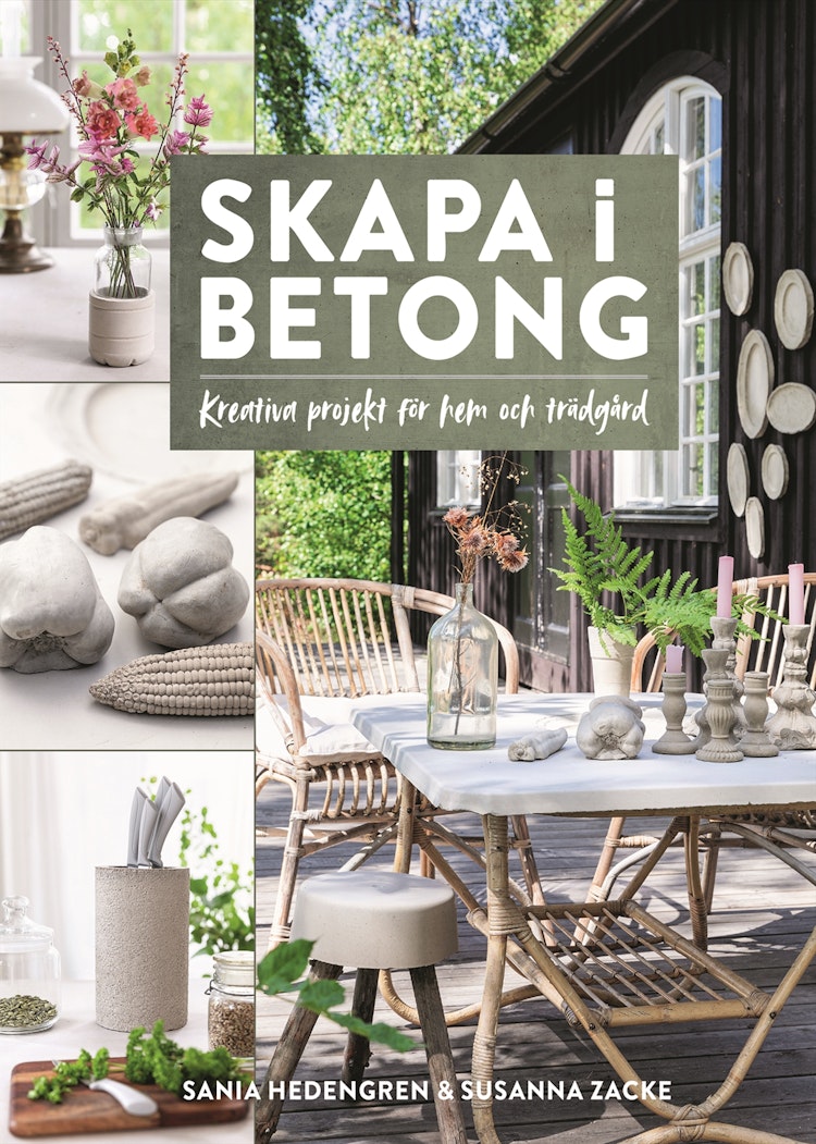 Skapa i betong - finns i Rutströms bokhandel