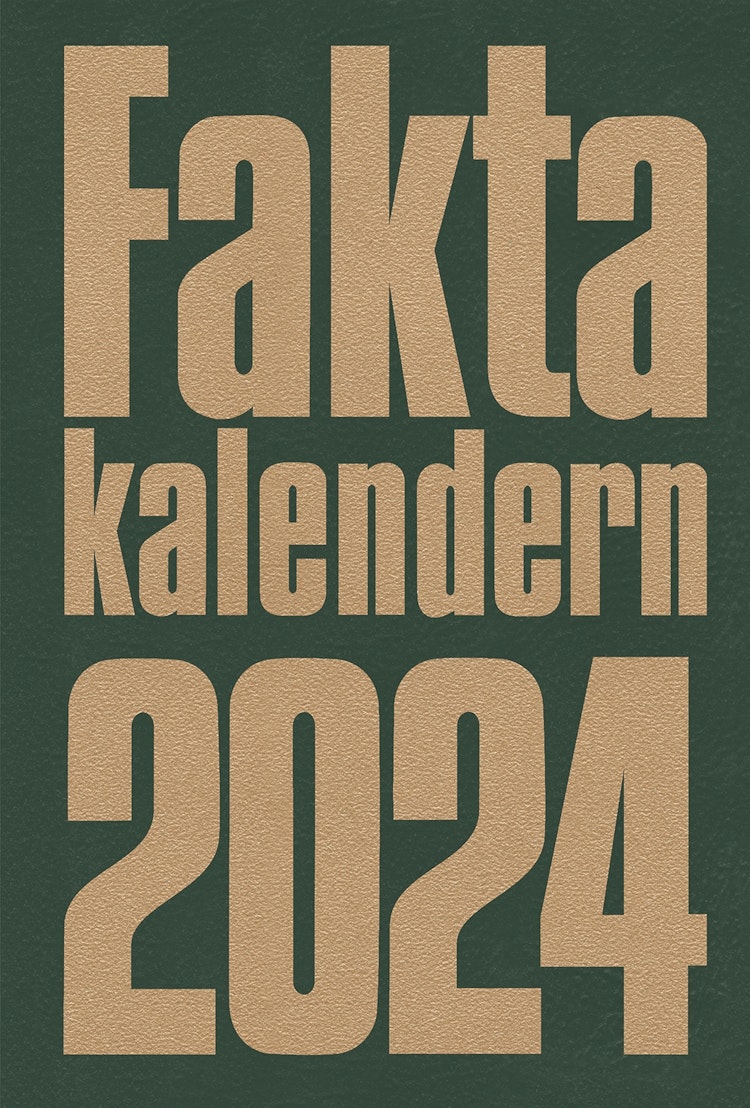 Faktakalendern 2024 - finns i Rutströms bokhandel