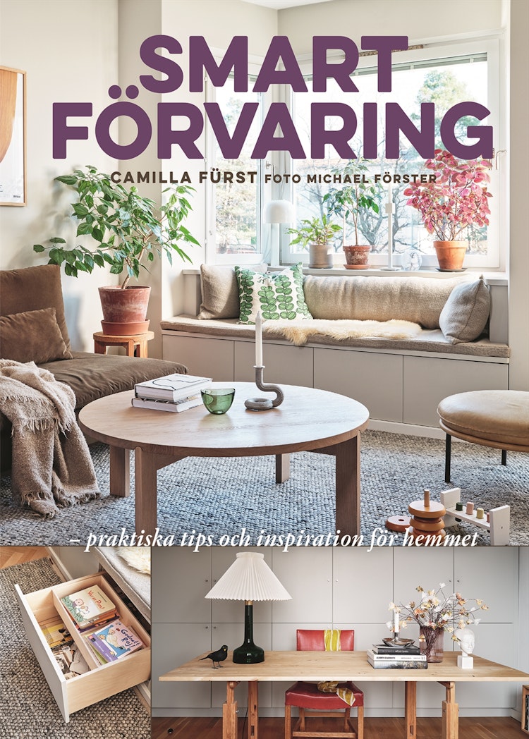 Smart förvaring - praktiska tips och inspiration för hemmet - finns i Rutströms bokhandel