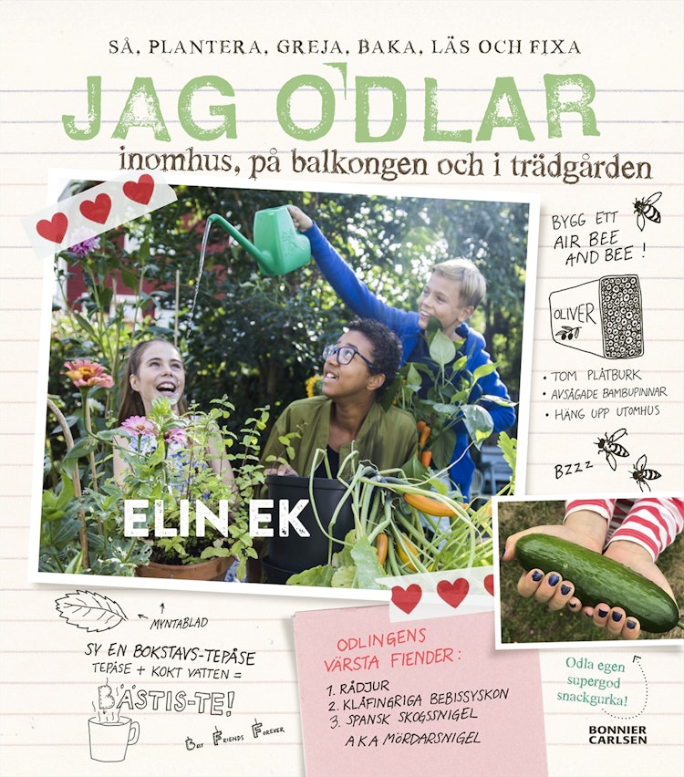Jag odlar : inomhus, på balkongen och i trädgården - finns i Rutströms bokhandel