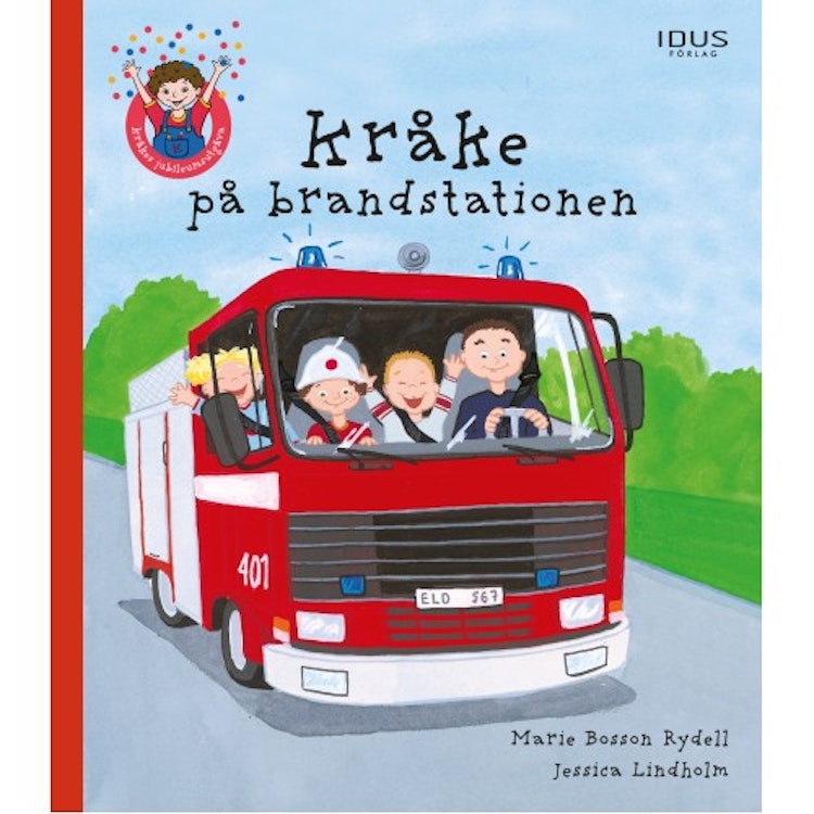 Kråke på brandstationen - finns i Rutströms bokhandel