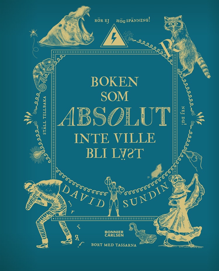 Boken som ABSOLUT inte ville bli läst - finns i Rutströms bokhandel