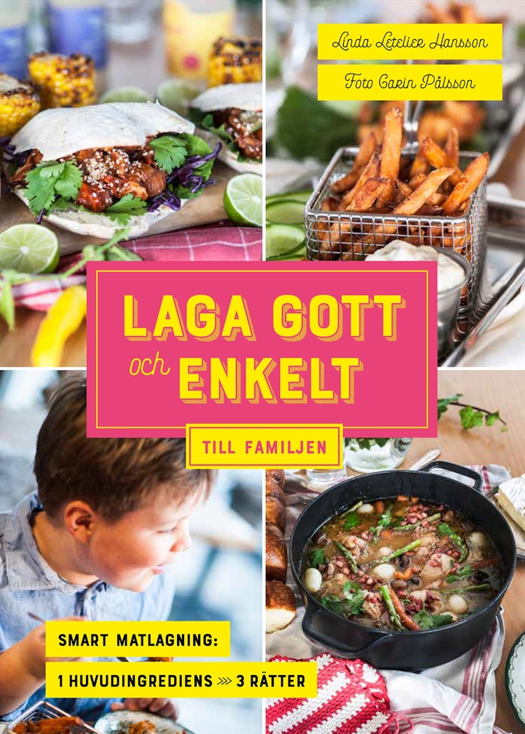 Laga gott och enkelt till familjen - finns i Rutströms bokhandel