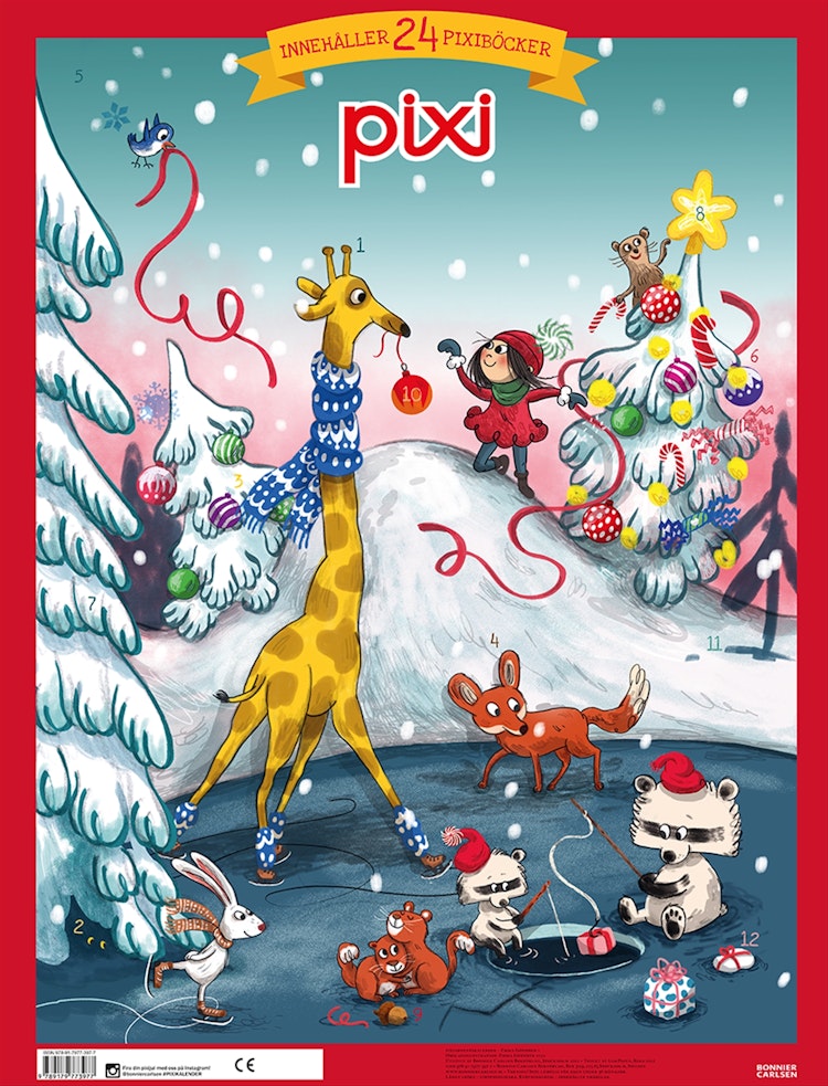 Pixi adventskalender Emma Göthner - finns i Rutströms bokhandel