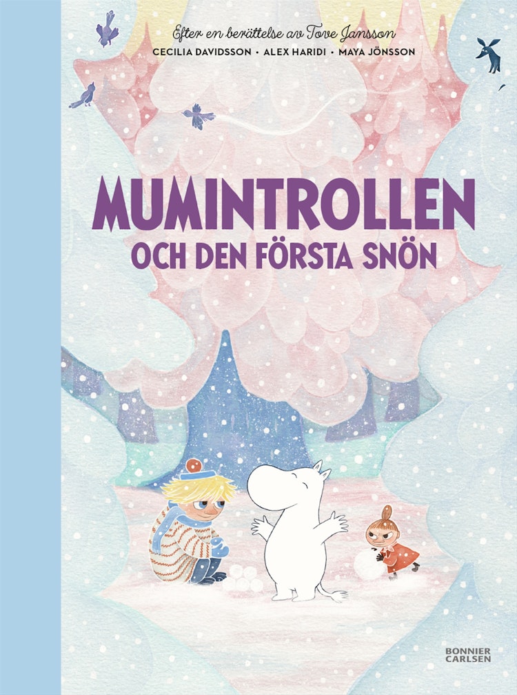 Mumintrollen och den första snön - finns i Rutströms bokhandel