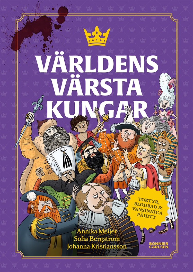Världens värsta kungar - finns i Rutströms bokhandel