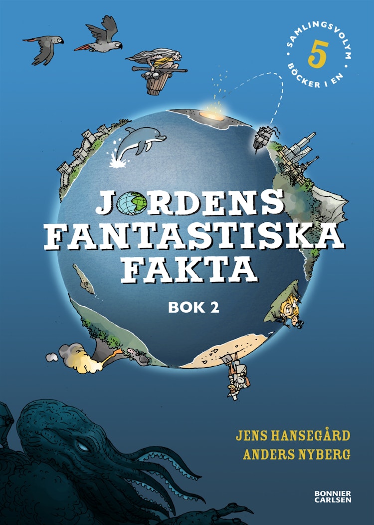 Jordens fantastiska fakta - bok 2 - finns i Rutströms bokhandel