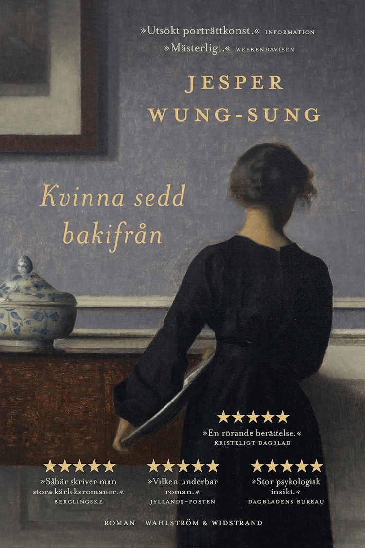 Kvinna sedd bakifrån - finns i Rutströms bokhandel