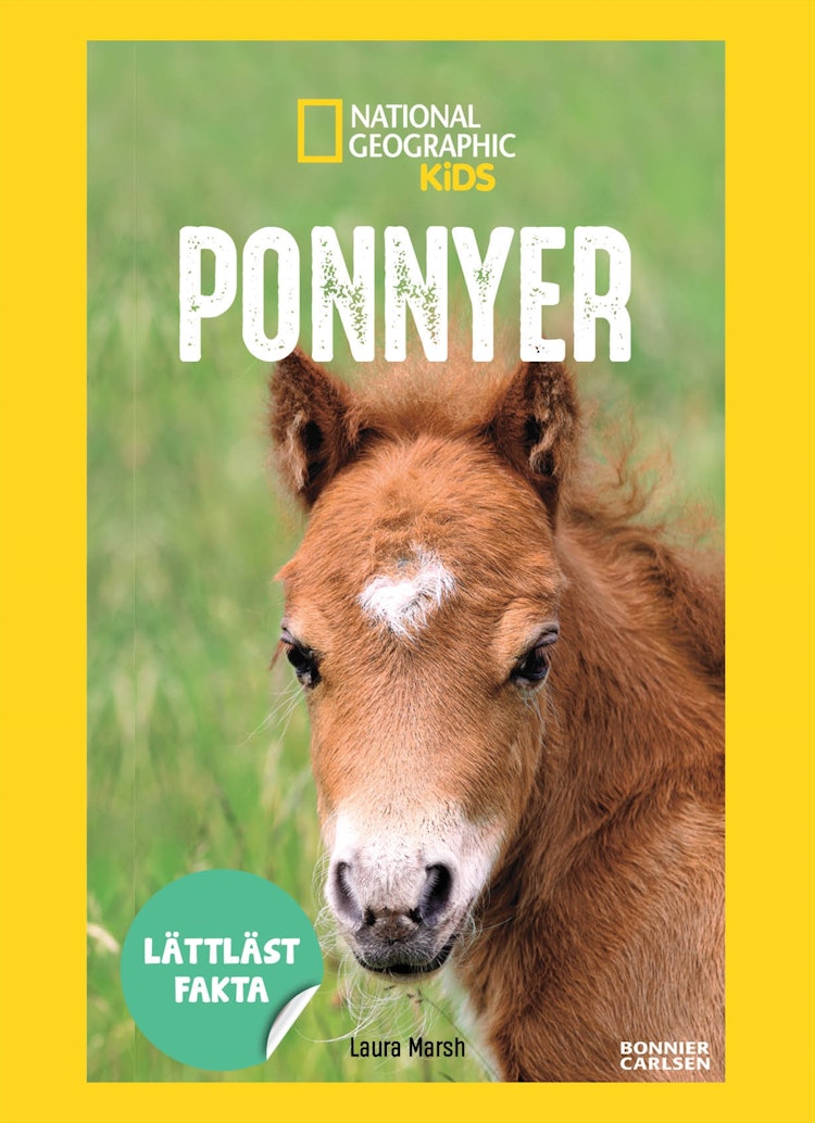 National Geographic. Ponnyer - finns i Rutströms bokhandel