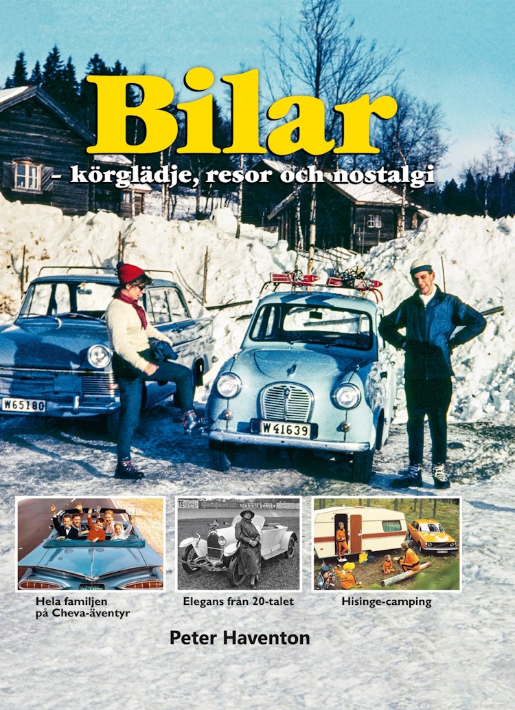 Bilar - körglädje, resor och nostalgi - finns i Rutströms bokhandel