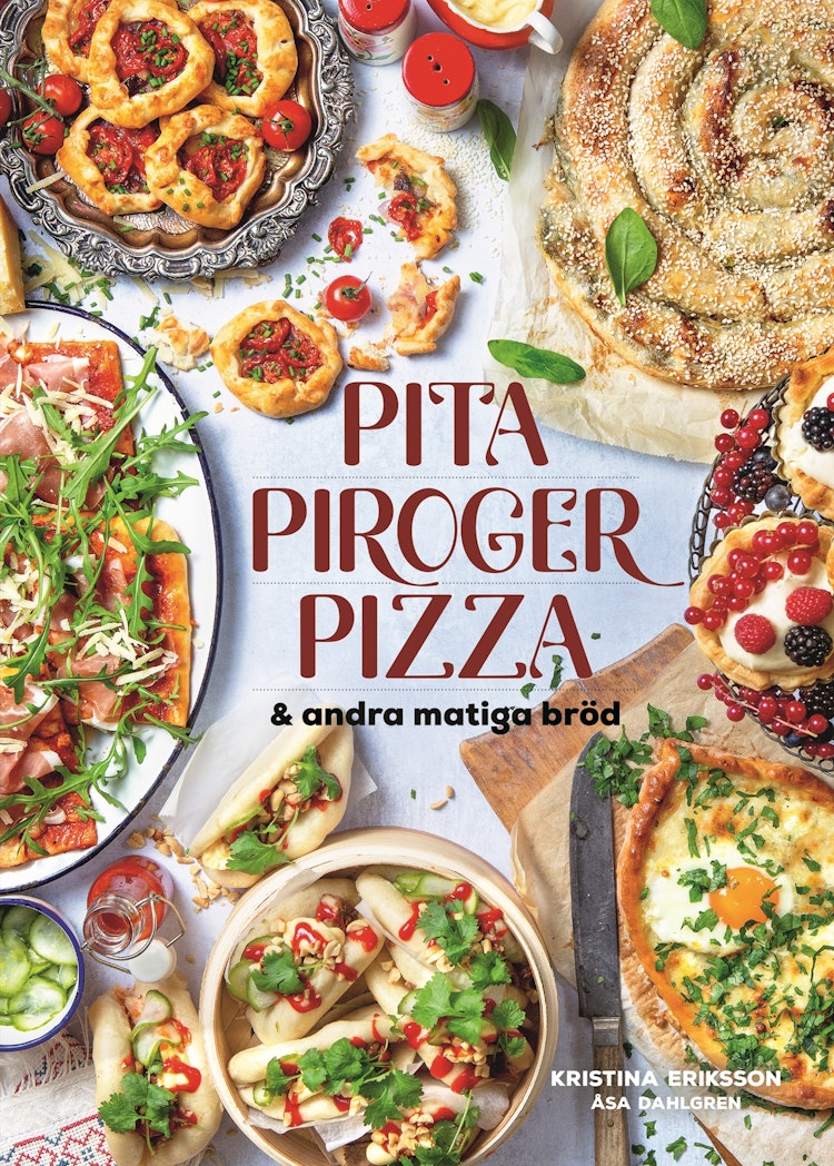 Pita, piroger, pizza & andra matiga bröd - finns i Rutströms bokhandel
