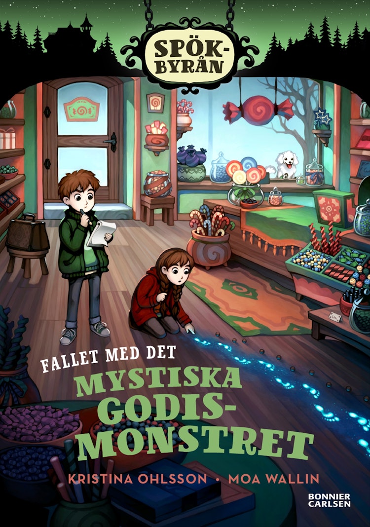 Fallet med det mystiska godismonstret -  finns i Rutströms bokhandel