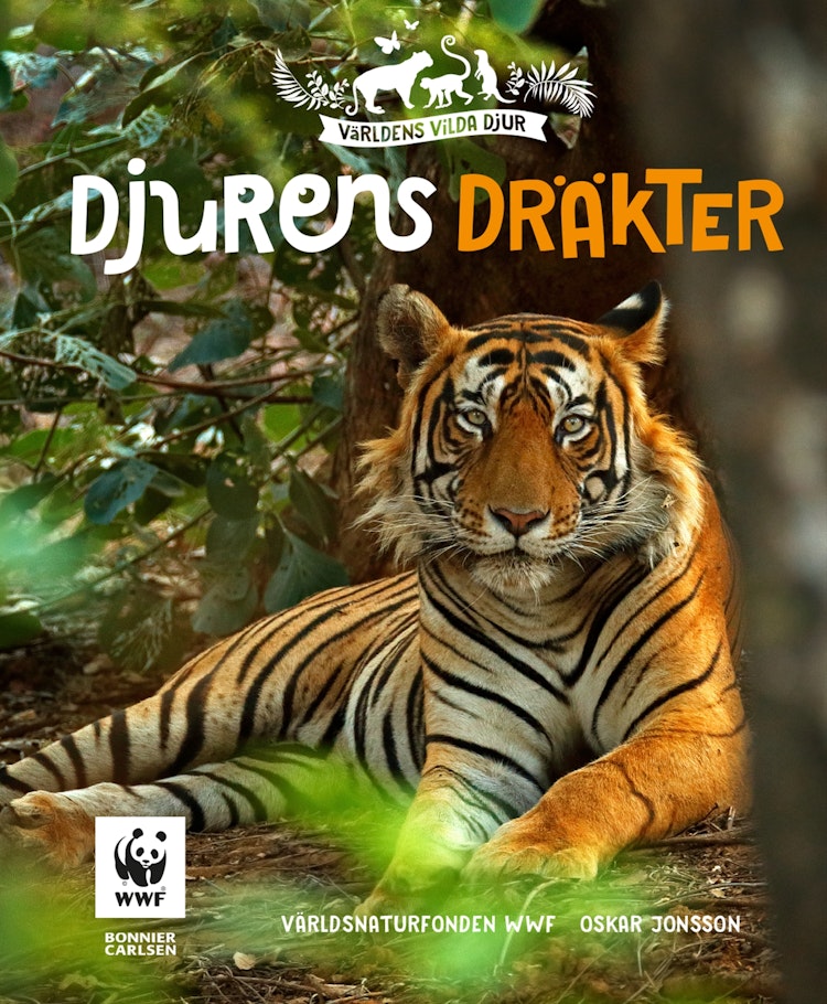 Djurens dräkter, författare Världsnaturfonden -  finns i Rutströms bokhandel