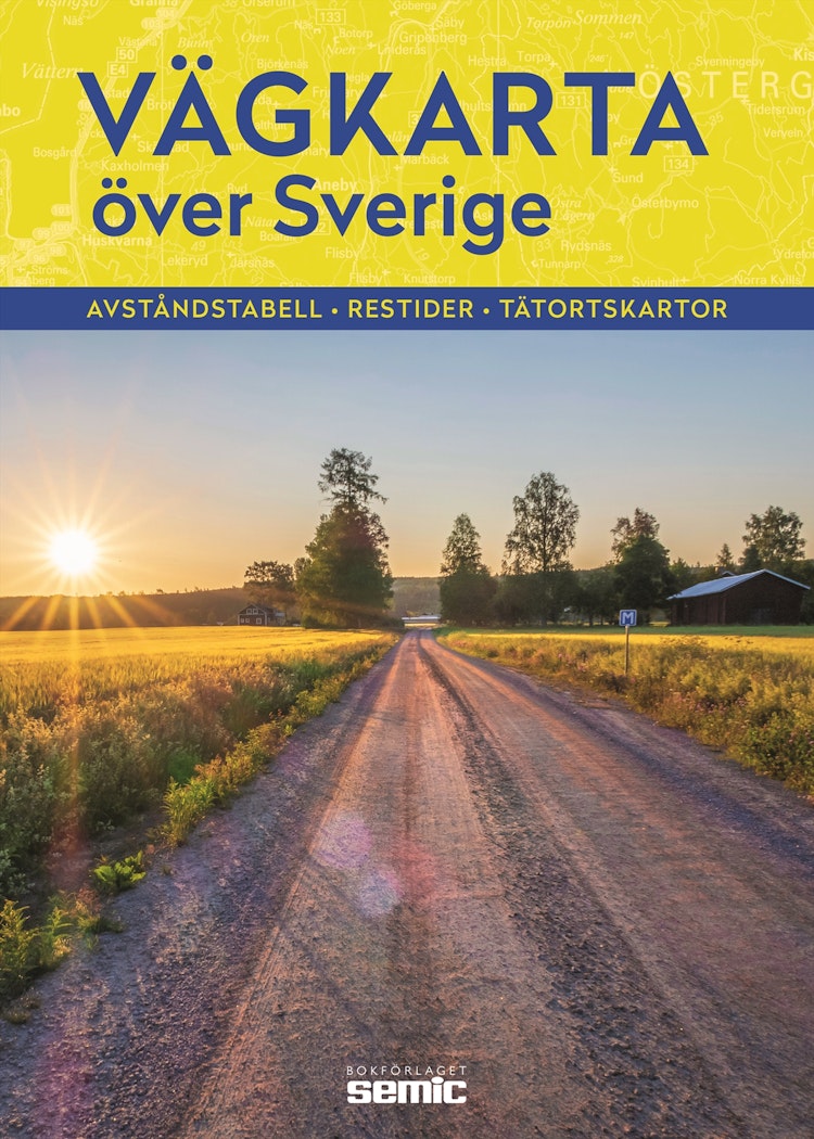 Vägkarta över Sverige 2022 - finns i God gärnings designbutik