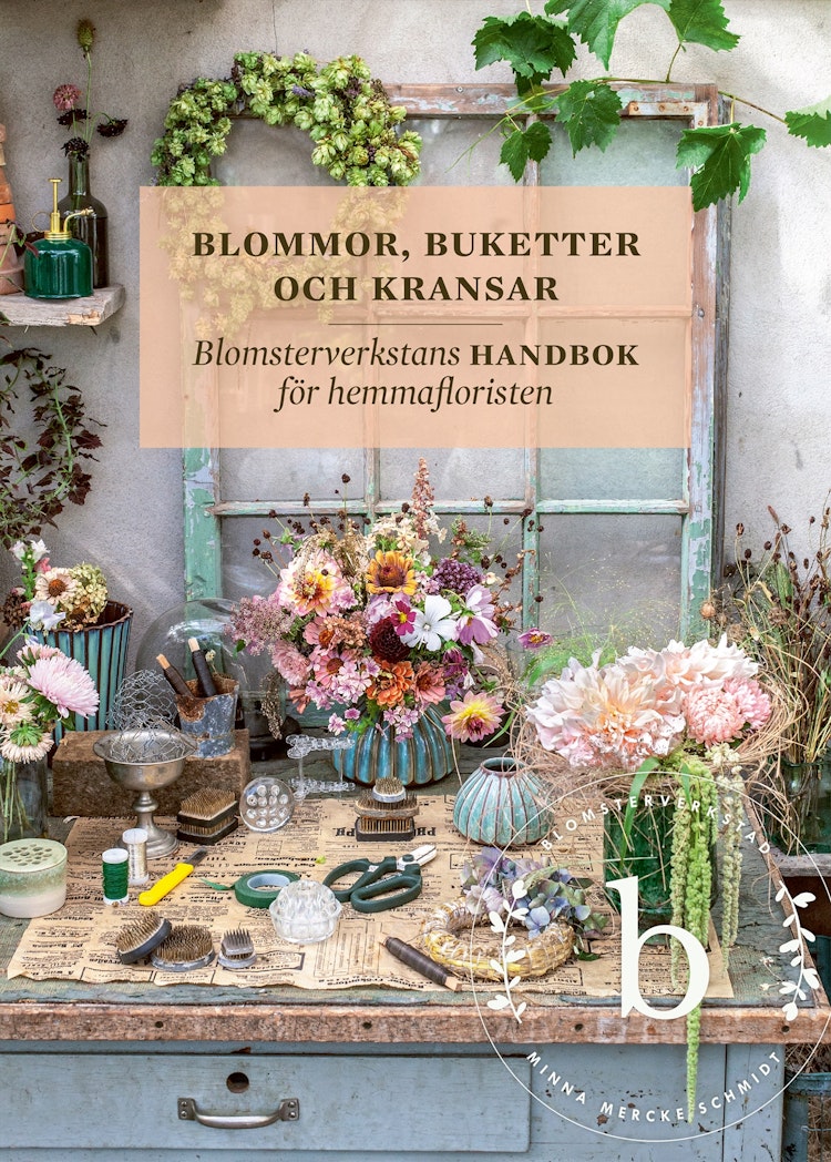 Blommor, buketter och kransar - finns i Rutströms bokhandel