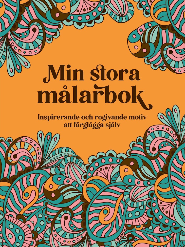 Min stora målarbok - finns i Rutströms bokhandel