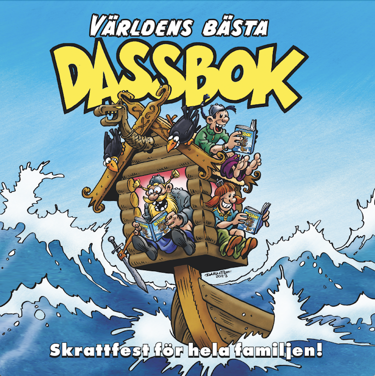 Världens bästa dassbok 2 - finns i Rutströms bokhandel