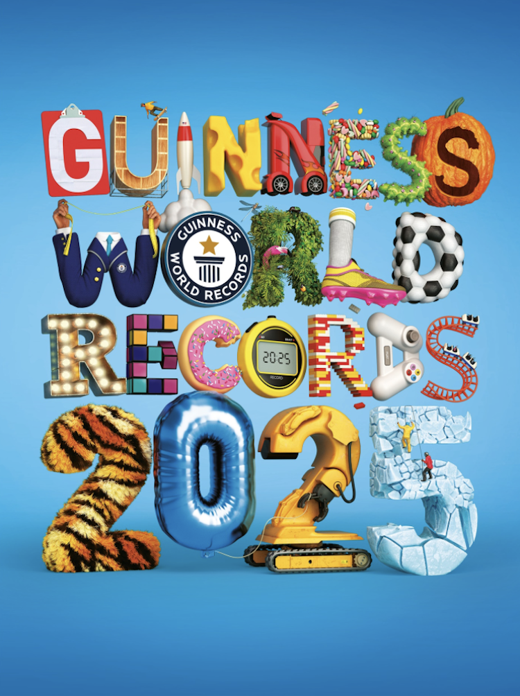 Guinness World Records 2025 - finns i Rutströms bokhandel