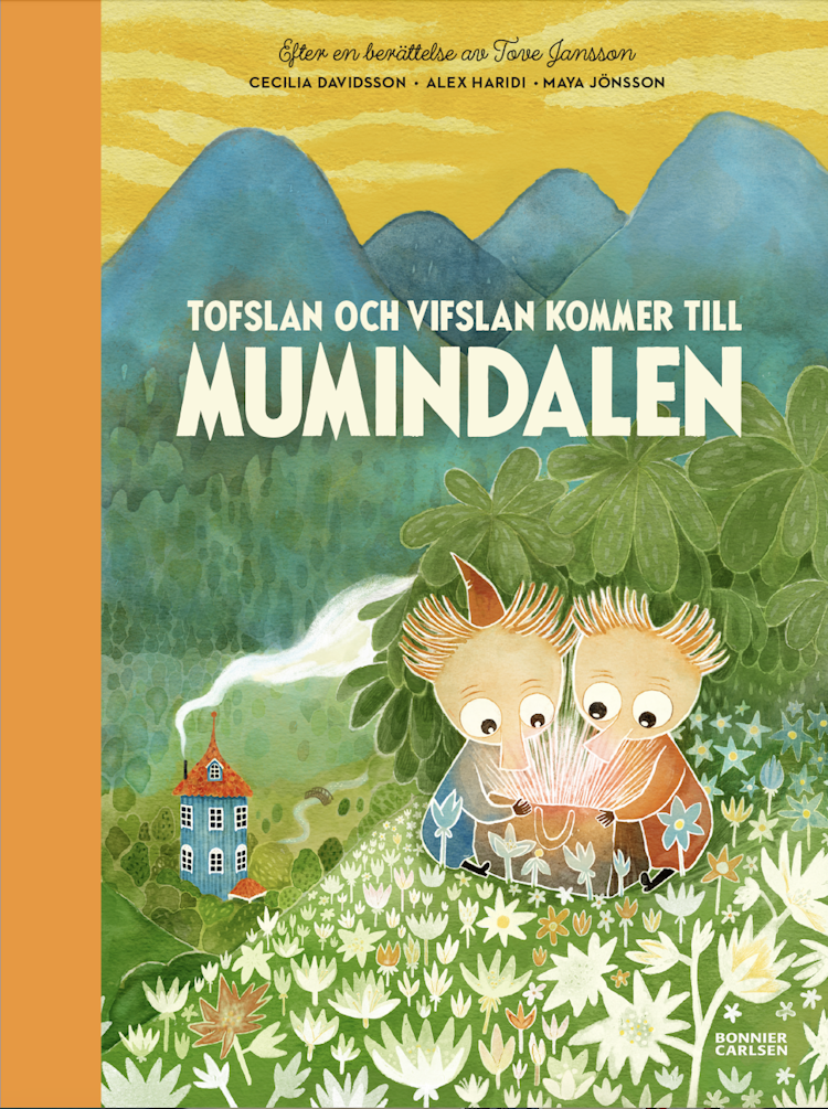 Tofslan och Vifslan kommer till Mumindalen - finns i Rutströms bokhandel