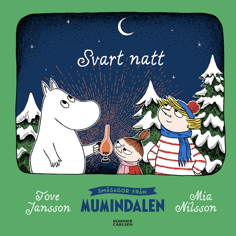 Småsagor från Mumindalen. Svart natt - finns i Rutströms bokhandel