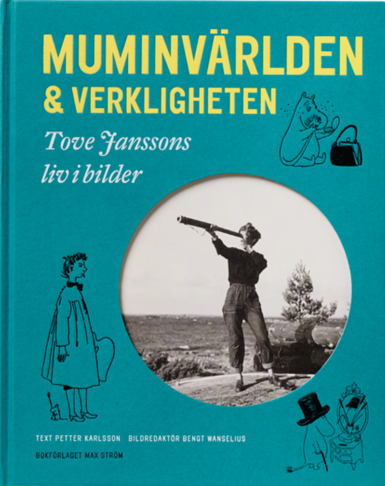 Muminvärlden och verkligheten - Tove Janssons liv i bilder - finns i Rutströms bokhandel