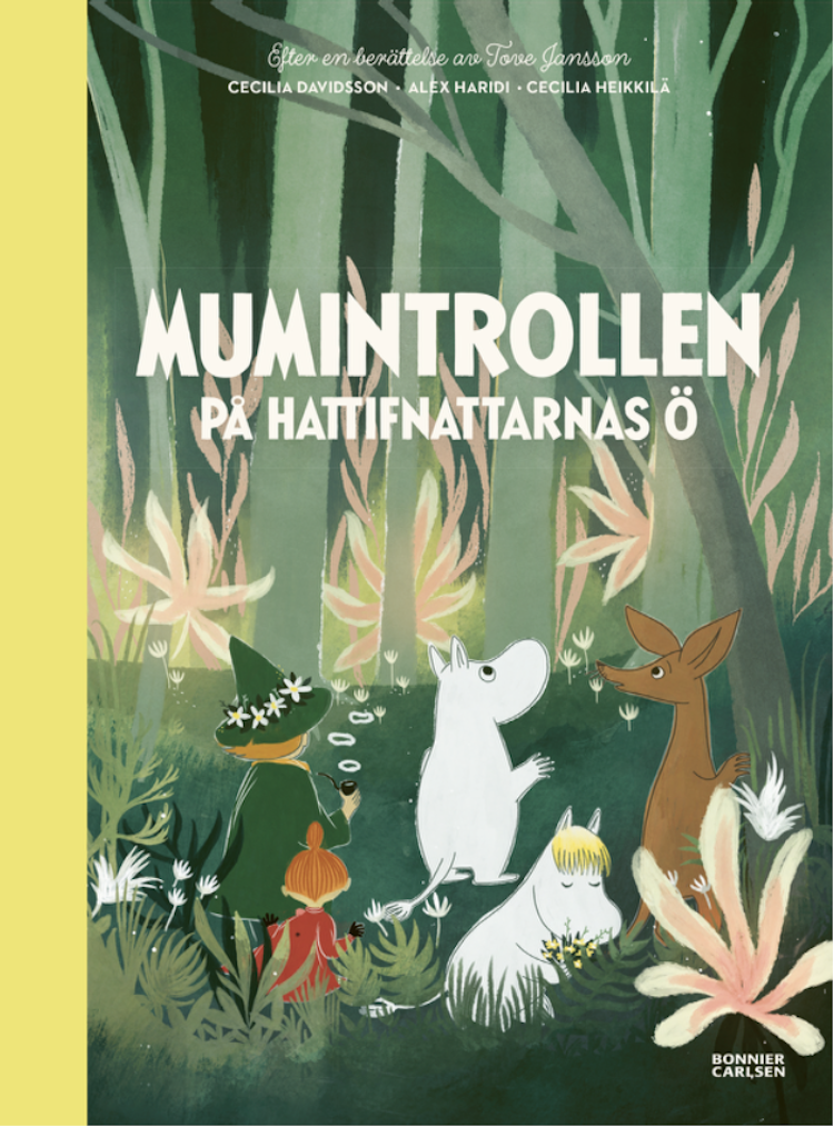 Mumintrollen på hattifnattarnas ö - finns i Rutströms bokhandel