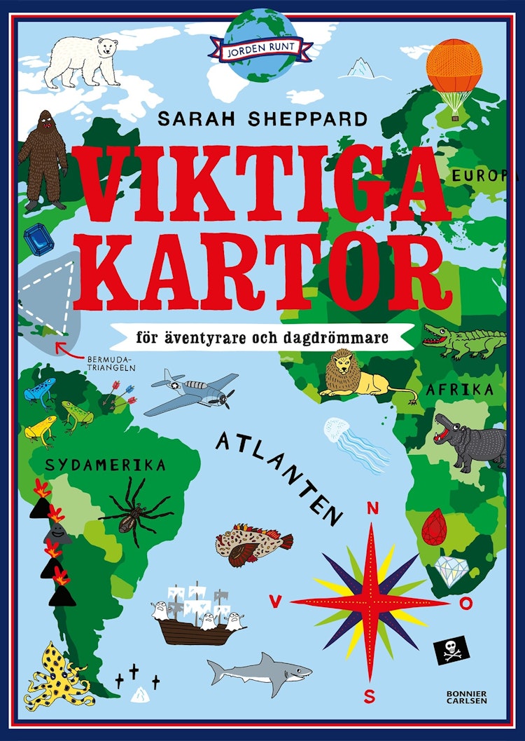 Viktiga kartor - för äventyrare och dagdrömmare - finns i Rutströms bokhandel