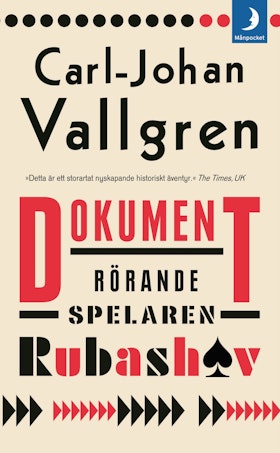 Dokument rörande spelaren Rubashov (pocket)