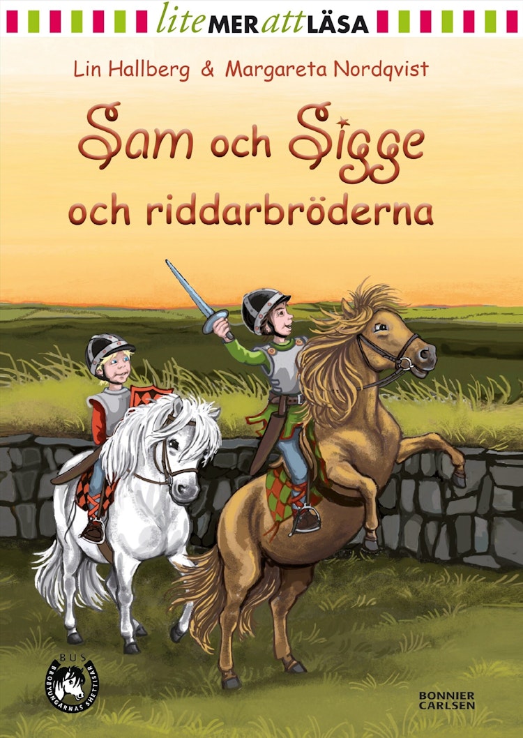 Sam och Sigge och riddarbröderna - finns i Rutströms bokhandel